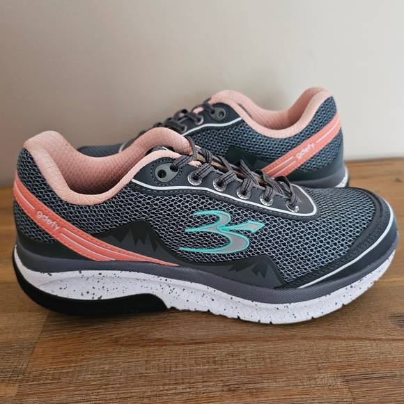 Brooks Gray and Pink Athletic Shoes - Picture 6 of 10